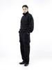 Chaenseseunoi Fleece String Cargo Pants - Black /M244Pt05Bk