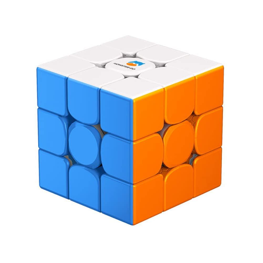 Monster Go MG3M Magic Cube Official WCA International Competition Standard Smooth Rotation 3D Puzzle Educational Toy EDU (MG3 Built-in Magnet)