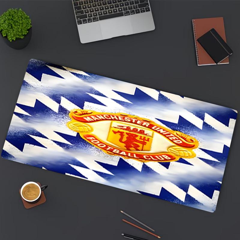 Football team Print Mouse Pad, for Keyboard Pad Laptop PC Mat for Office Home Use, Desk Decor, Perfect Birthday Gift for Gamers