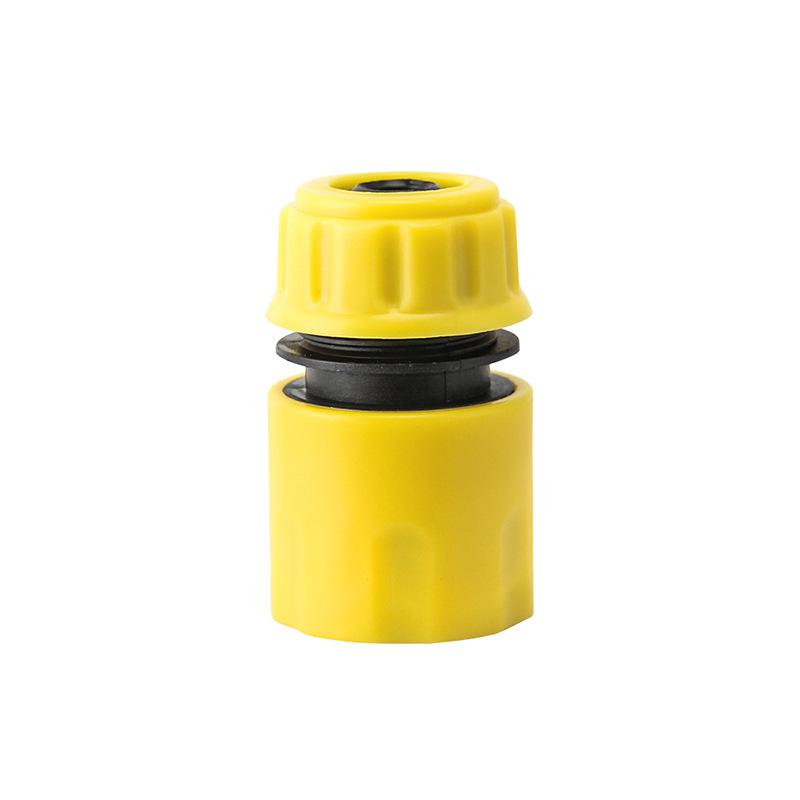 Earth Gold 4-Point Plastic Quick Connect Water Pipe Connector
