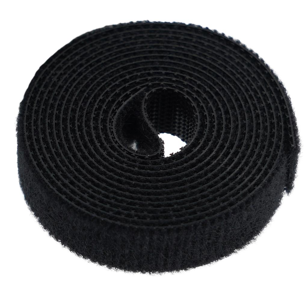 1m Data Cable Tie Nylon Polyester Blend for Securely Bundling Network and Computer Cables Keeping Spaces Organized