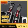 Car Sticker 2025 Hot Zinc Alloy Car Key Case Cover Shell Holder Protector For Peugeot 107 207 307 307S 308 407 607 807 3008 5008