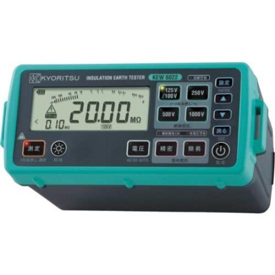 

Kyoritsu Electric Meter Digital InsulationGrounding Resistance Meter 6022