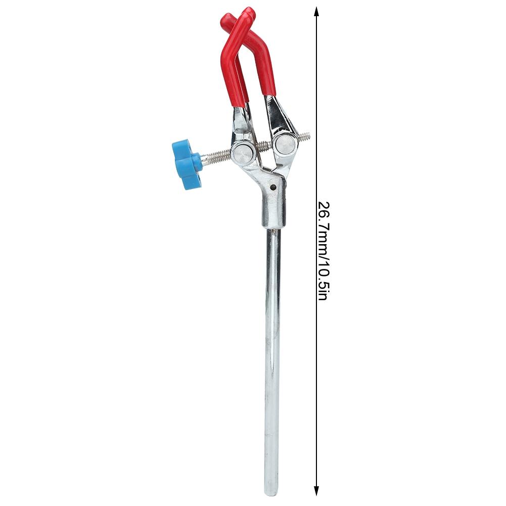Drei-Finger-Laborklemme, multifunktionale Kondensator-Becher-Verlängerungsklemme