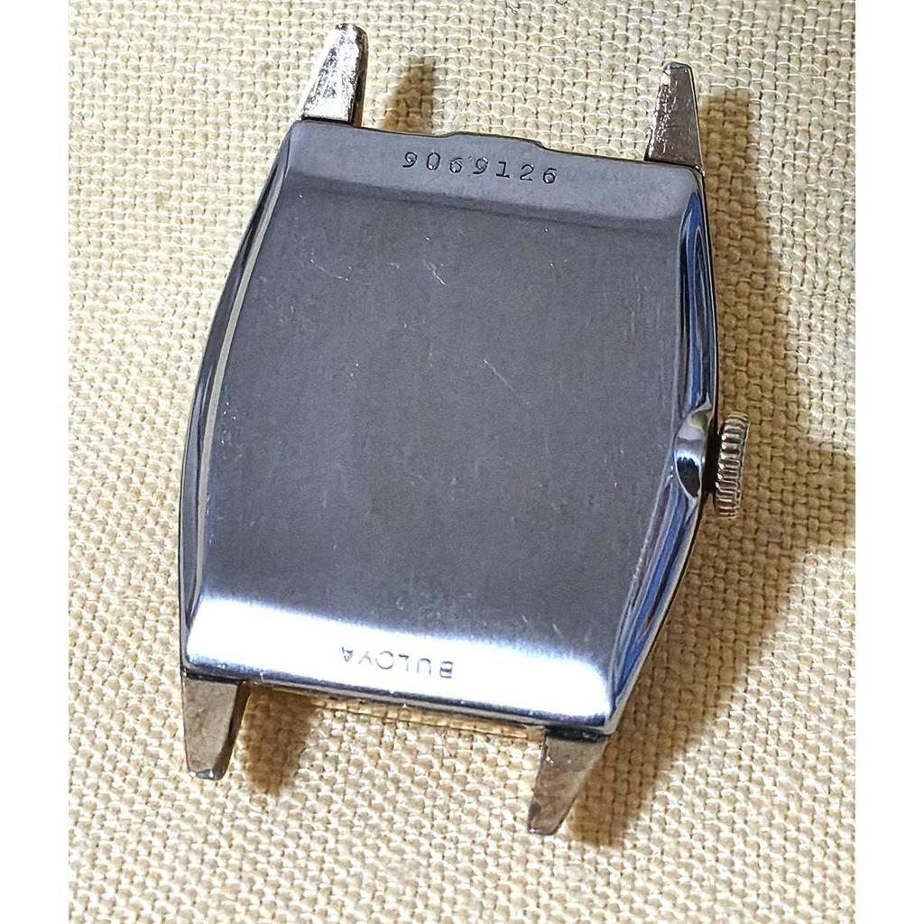 Used [Working item] BULOVA Manual winding Smoseco Antique Dial: Silver