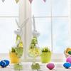 Easters Decoration Gnomes with Long Leg Standing Bunnys Figurines for Any Occasion