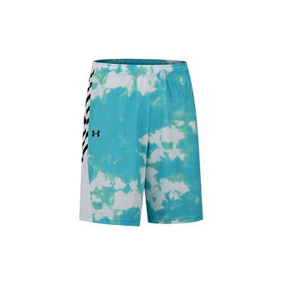 Short de Basketball Coupe Ample Taille Élastique Unisexe Bleu Clair 24500205-438