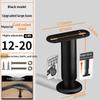 Adjustable Bed Frame Support Legs Metal Black Bed Slats Support Legs Heavy Duty Load-Bearing Bed Legs Replacement