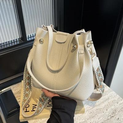 Duża pojemność torebki damskiej Torebka na ramię Crossbody dla kobiet Torebka typu Bucket Designer Torby Portfel i Torebki