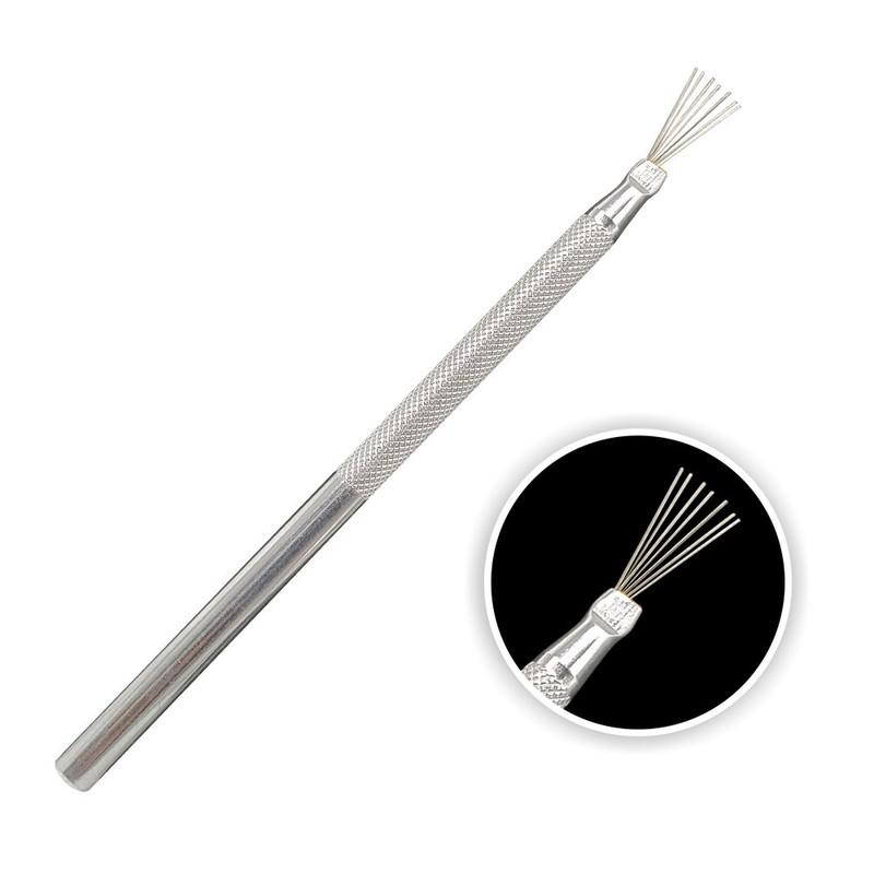 1-3Pcs Silk Screen Stencils for Polymer Clay Reusable Silk Screen Print Kit Mesh Stencil DIY Earring Jewelry Making Pottery Tool