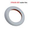 New Thickened 111x11-111 Electric Wheelchair Rear Wheel Accessories 11-inch inner and outer tubes