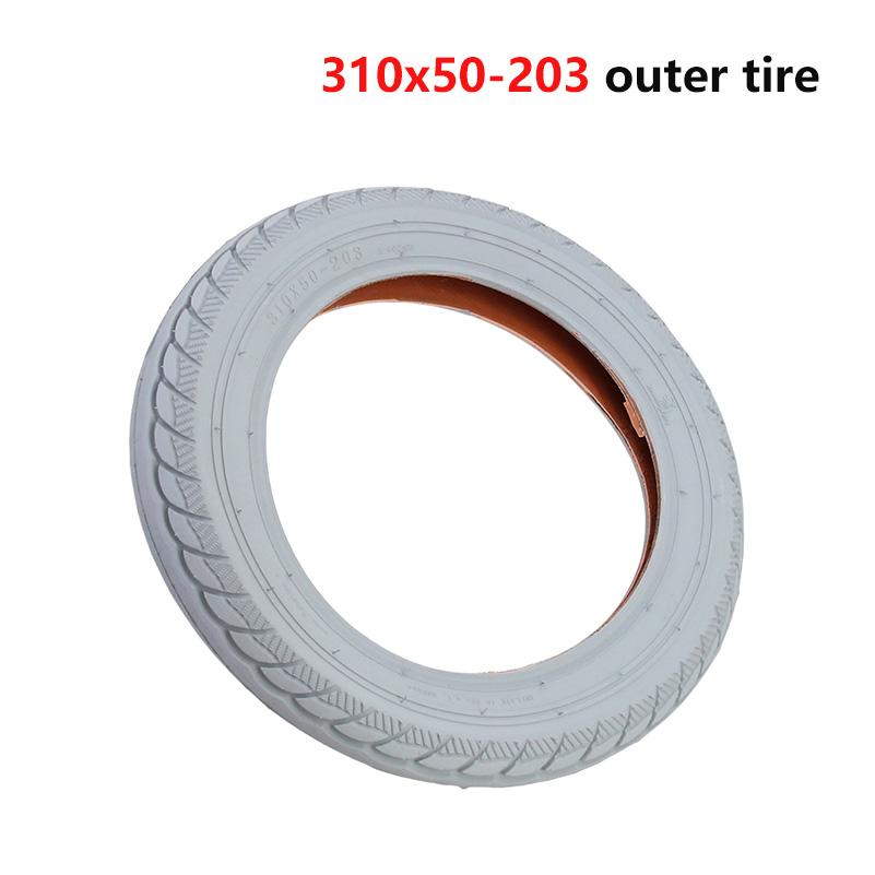 New Thickened 111x11-111 Electric Wheelchair Rear Wheel Accessories 11-inch inner and outer tubes