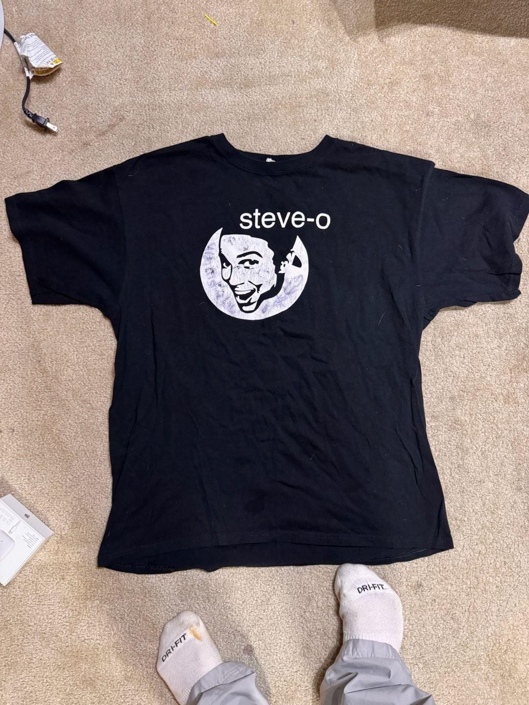 Vintage Y2K Steve-O Jackass Graphic T- XL Unisex T-Shirt S