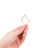 11 Style/lot Geometric Figure Charm Hollow Glue Blank Pendant Tray Bezel Epoxy Resin Molds For DIY Jewelry Making Supplies