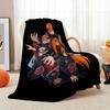 Six Paths Pain Cartoon Printed Blanket Allseason Fleece Blanket For Bedroom Sofa Bed Home Decor Memorial Gift