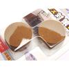 Waki Sangyo WAKI Felt Pad, Brown, Round, 32mm, Adhesive Type, FU-608