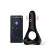 Vibrating Ring - Magic Motion Rise Black