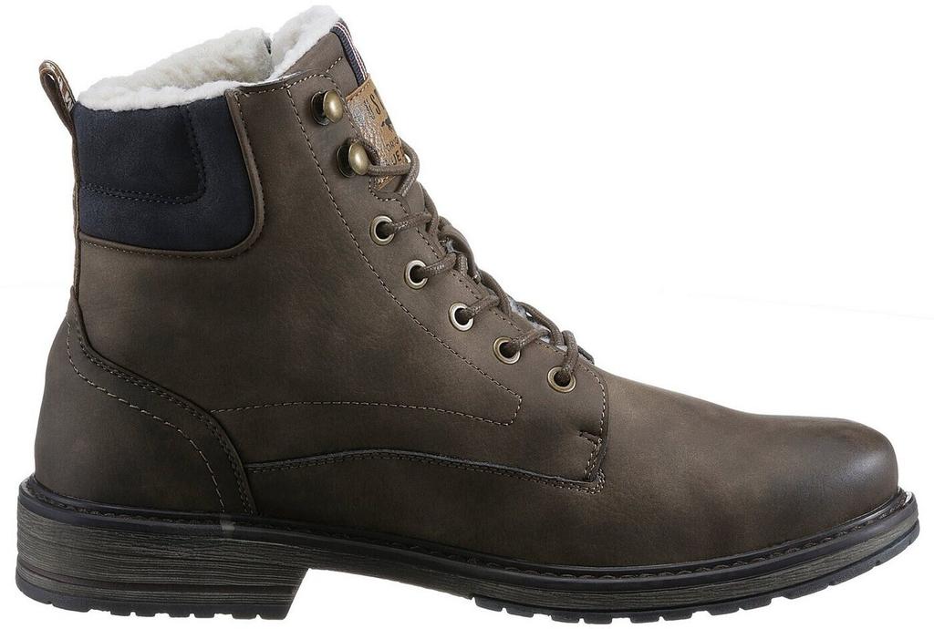 Lace-up Boots MUSTANG (4157-609) Dark Brown