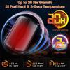 5000mAhx2 Magnetic Hand Warmer USB Charging Double-sided Heating Split Type Electric Hand Warmer Charging Device