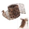 Leopards Print Sheer Ribbon Shoe Laces 140cm Long Flat Shoelaces Polyester Shoe Laces for Adults Kids Trainers Sneakers