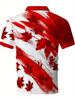 [Printed Design-Not Textured] Summer New Men'S Slim Fit Breathable Business Polo Shirt with Casual Versatile Commuter Easy Style Short Sleeve Men'S