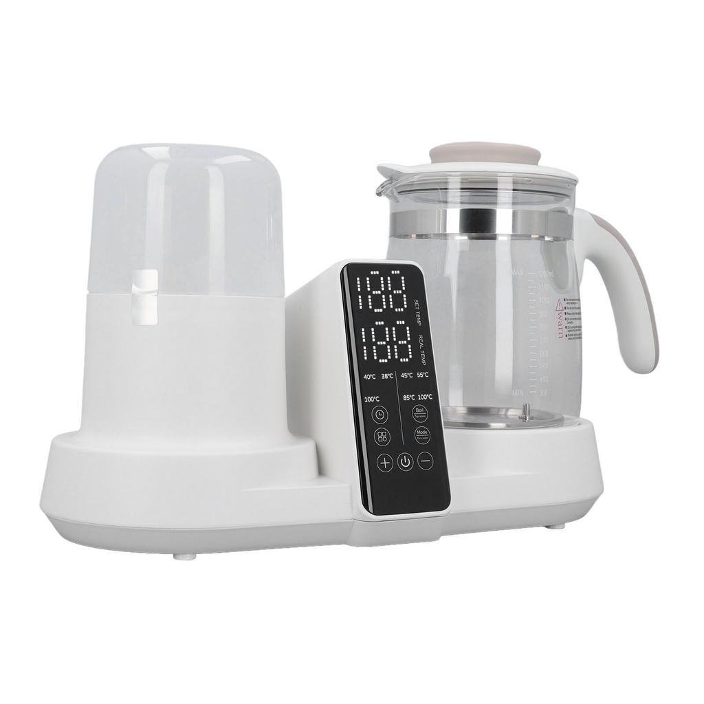 2 in 1 Baby Milchwärmer Intelligente Wärmedämmung Flaschenwärmer Herd Stewer mit 1200ml