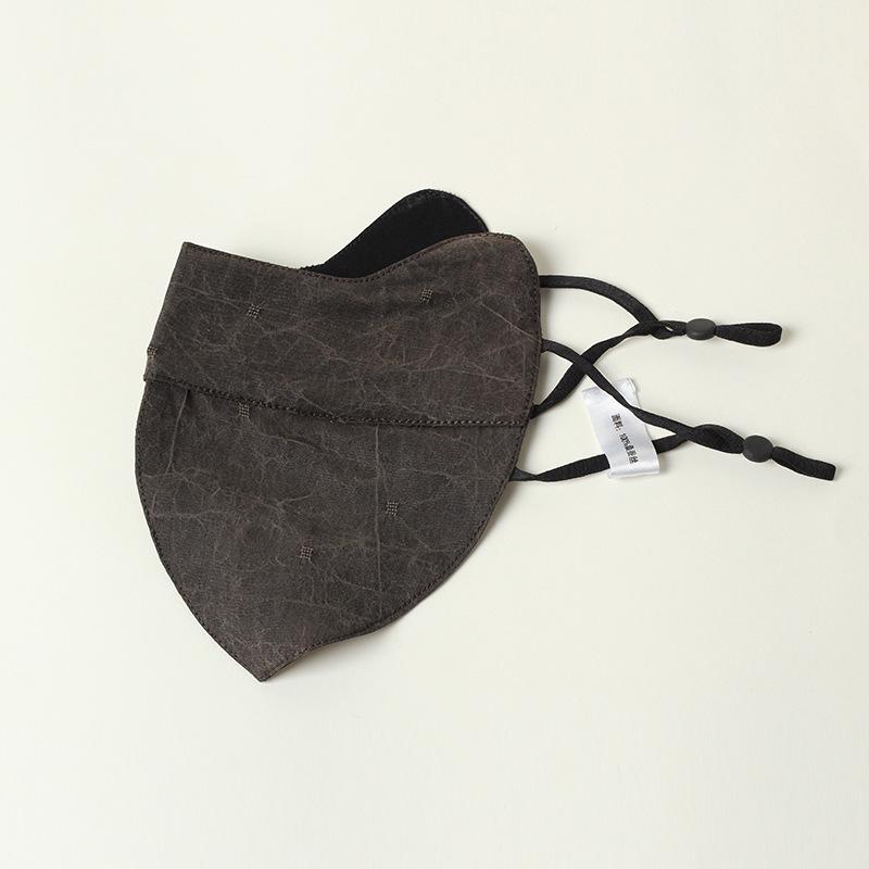 Yuyue Xiangyunsha Silk UV-Protective Women's Mask - Double Layer, Mulberry Silk, Eye Corner Protection, Light Luxury for Summer.