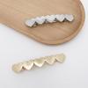 Eco-friendly Heart Hair Clip - European & American Style Alloy Spring Straight Clip for Women