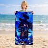 Pirate Ship Stylish Digital Printing Beach Towel Quick‑Drying Absorbent Blanket for Beach Pool Gym Travel C347