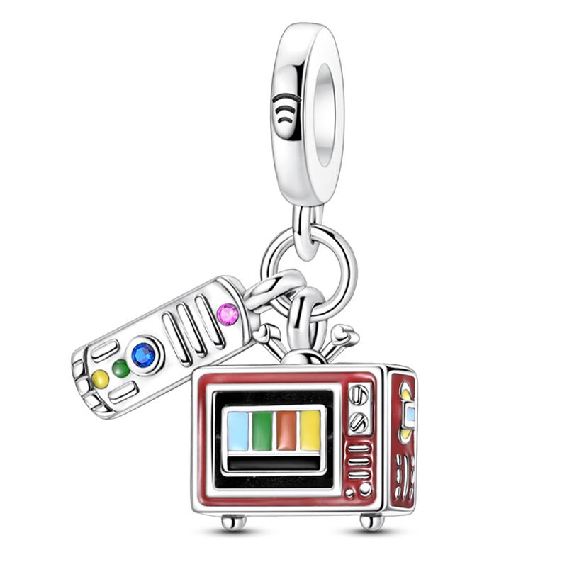 Original Design Copper Charms Beads Ballet Angel Family Perfume Dress Candy Fit 3Mm Bracelets Diy Birthday Jewelry