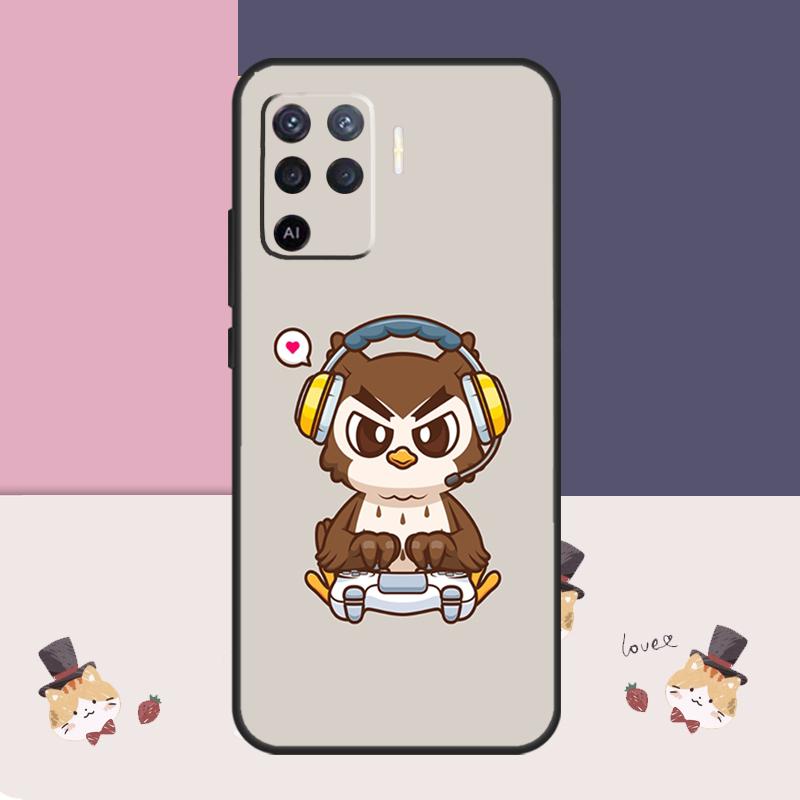 Eat Sleep Game Colorful Case For Oppo A94 A74 A54 A18 A38 A58 A78 A98 A80 A60 A40 A96 A76 A16 A15 A17 A57 A77 A5 Pro