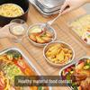 MARYYA 700ml Round Aluminum Foil Pans (10-Pack)