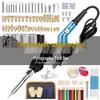 806 Verstellbarer Temperatur 60W Elektrisches Lötwerkzeug-Set, 110-teiliges Pyrographie & Reparatur Werkzeugset