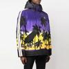 Palm Angels sunset-print hooded jacket PMKP001S23FAB0023710