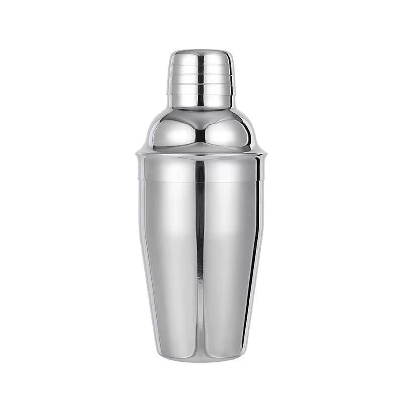 350ml Stainless Steel 3-Piece Cocktail Shaker Set 350ml серебряный