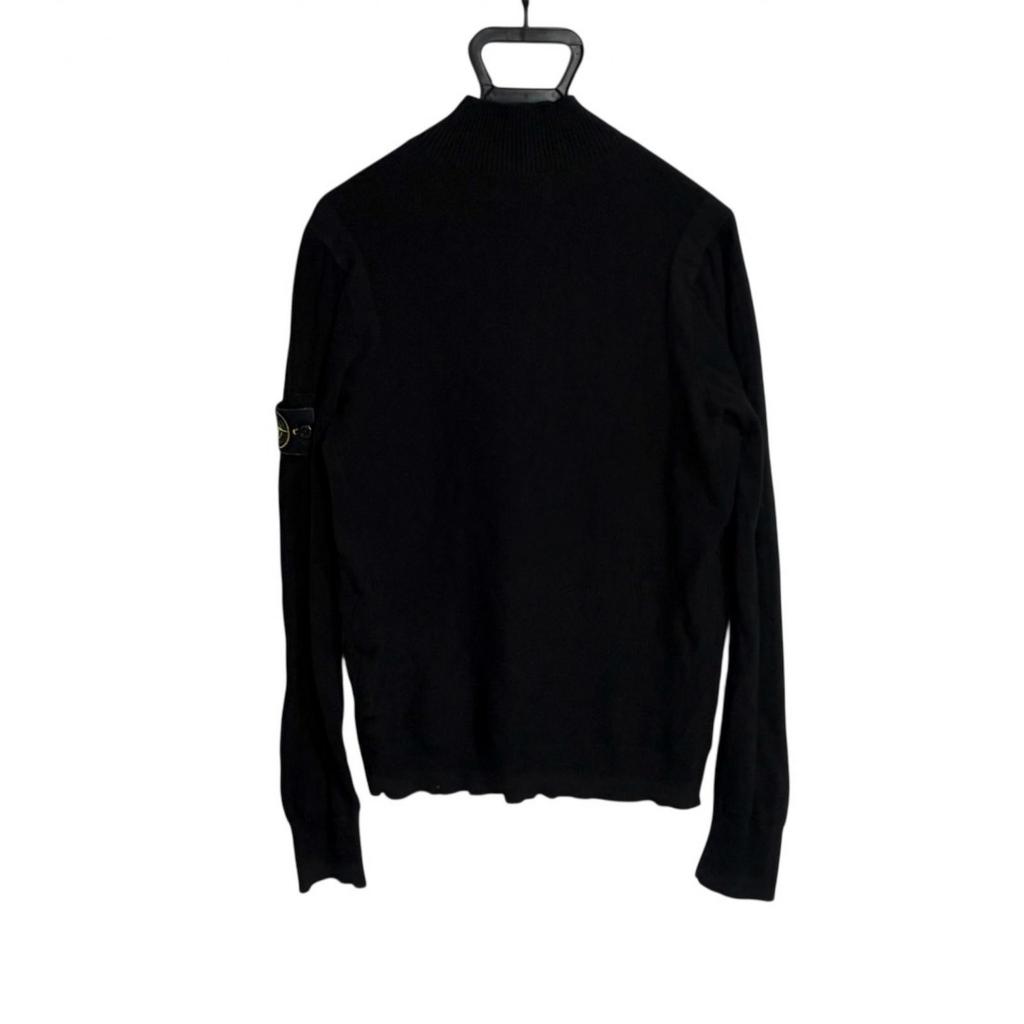 Used STONE ISLANDknit black mens