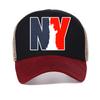 New York Usa Letter Print Baseball Cap Streets Unisex Fitness Fashion Hip Hop Hat Summer Casual Women Sunscreen Mesh Snapback Caps