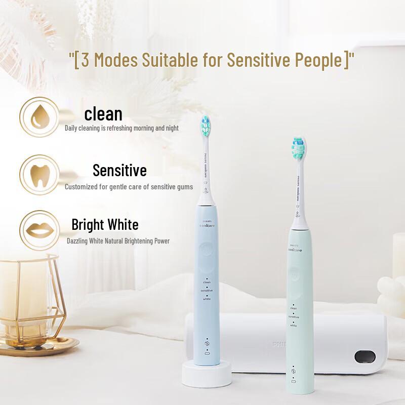 Philips HX3697/22 Sonic Electric Toothbrush with UV Sterilizer