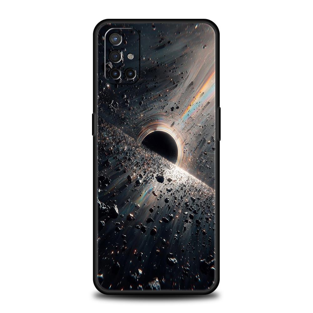 Universe Starry Sky Moon Phone Case For Oneplus 13R 13 12R 11 10T 10R Nord N100 N200 N10 10 9 9R 9RT CE 3 2 Z Pro Soft TPU Cover