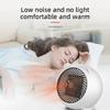 Portable PTC Ceramic Space Heater with Thermostat - 220V Mini Electric Heater for Indoor Office, Desktop, and Home Use - Energy
