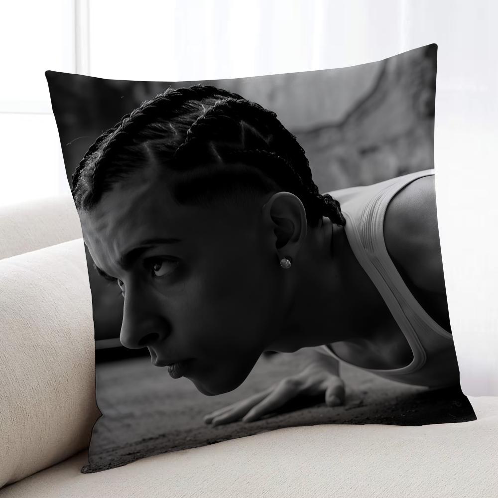 

Rapper TTrueno EL ULTIMO BAILE cushion cover Home Bedding Sofa living Room pillowcase Simple Soft Skin Cushion Cover Party Gift 30x30cm