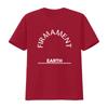 Firmament Flat Earth T Shirt Unique Design for Trendy Fashion Lovers vintage Washed Stylish Top For Everyday Wear streetwear