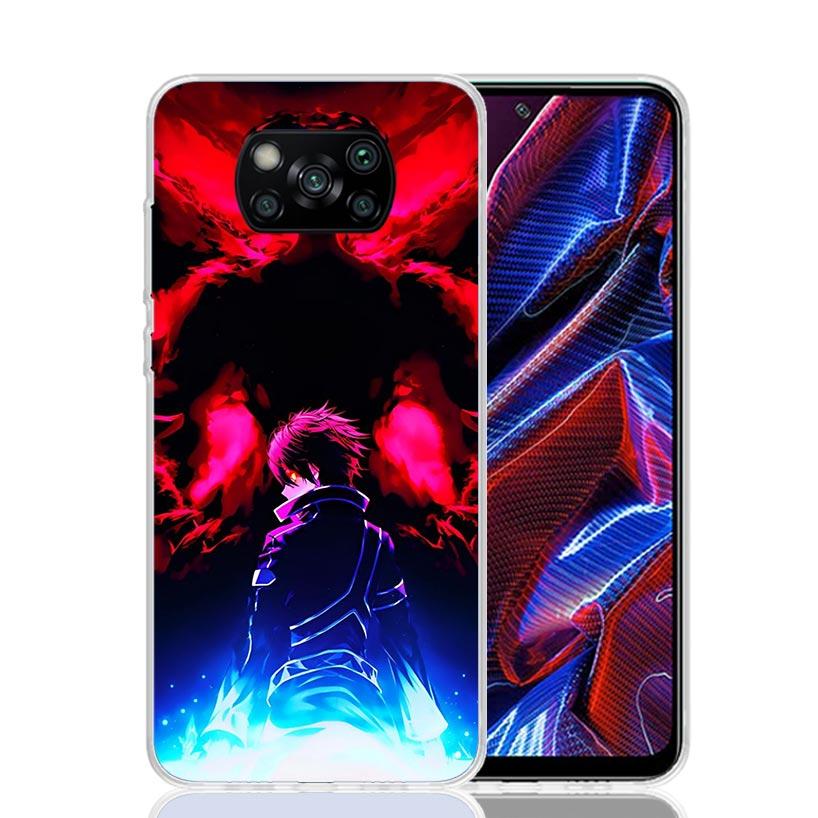 Sword Art Online Kirito Phone Case For Xiaomi Poco X7 X6 X5 Pro F7 Ultra Redmi 15C 15 13 13C 12 12C 10 10A 10C 9 9A 9C 9T Cover