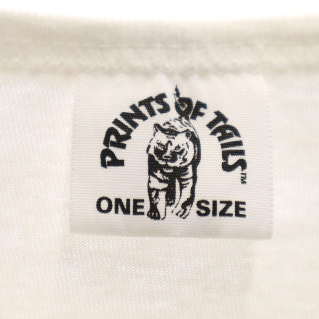 PRINTS OF TAILS 90s Made In USA Old Sunflower Short Sleeve One Piece Women Used