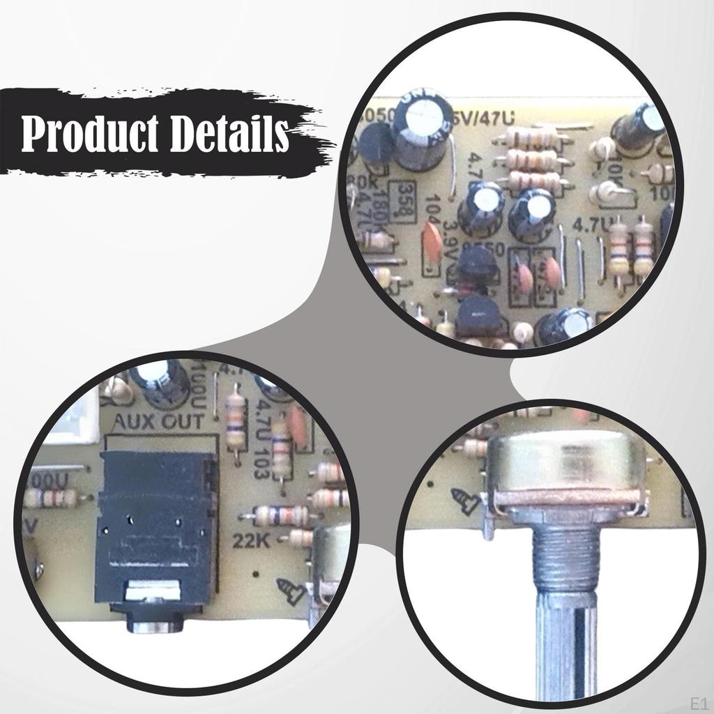 Radio Mainboard Stereo FM Board Stable Performance Replacement Professional