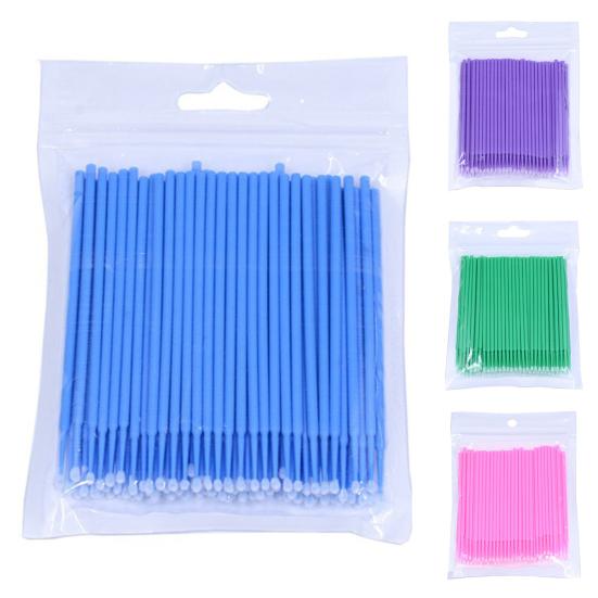 200 ks vatových tyčinek na make-up Jednorázové Snadné použití Dobré zpracování Užitečné Mikro pro prodlužování řas pro ženy