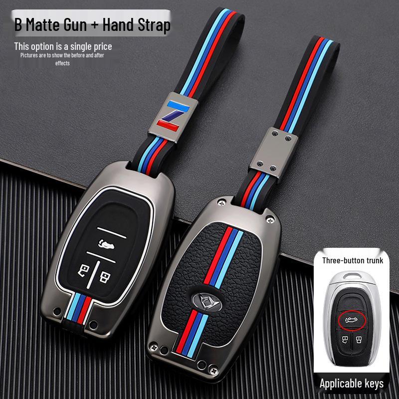 SAIC Maxus D90 Key Case: Full Wrap for 2021 D90 Pro Model with Metal Buckle