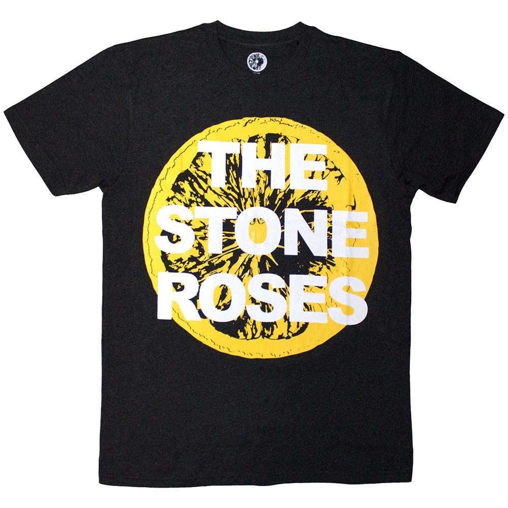 The Stone Roses Unisex Tshirt Large Lemon Medium Grey S