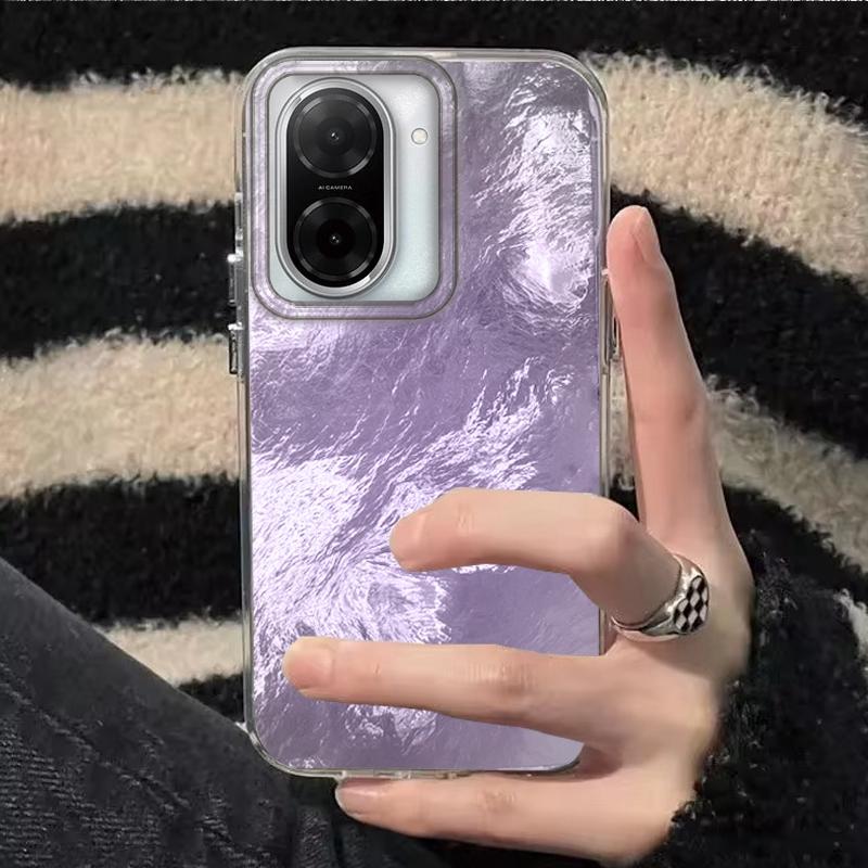 Gradient Glacier Texture Girls Case For Xiaomi Redmi 14C 13C 10 9A 9C Note 14 13 12 11 10S 9 8 Pro Plus A5 A4 A3 A2 A1 Cover