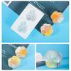 Silicone Mold 2 Cavity Heat-resistant DIY Mini Variety Cat Claw Silicone Mold for Handicraft